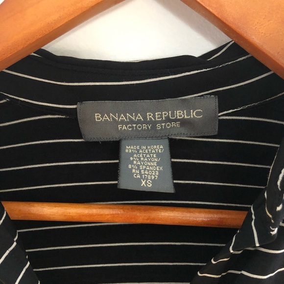 Banana Republic Sleeveless Striped Dress, Size XS - Picture 3 of 3